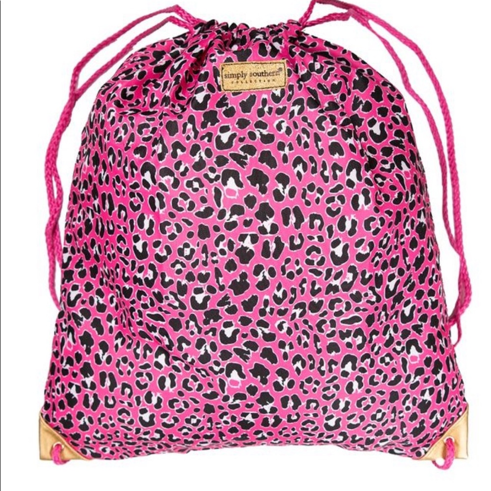 NWT Simply Southern Drawstring Backpack